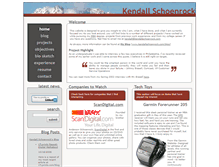 Tablet Screenshot of kendallschoenrock.com